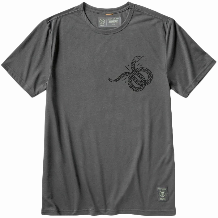 Men's Mathis Snake Short Sleeve Recycled Polyester Thread Cozy Apparel