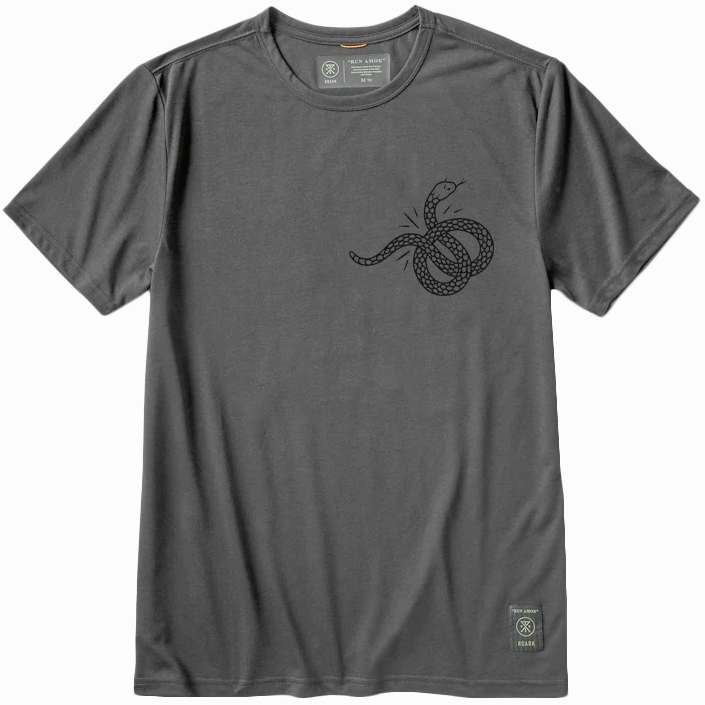 Men's Mathis Snake Short Sleeve Comfort Design GentleWashResistance