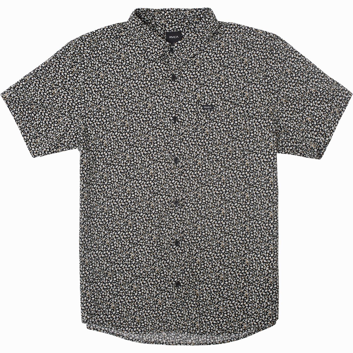 Rayon blend Men's Micro Garden Short Sleeve Shirt