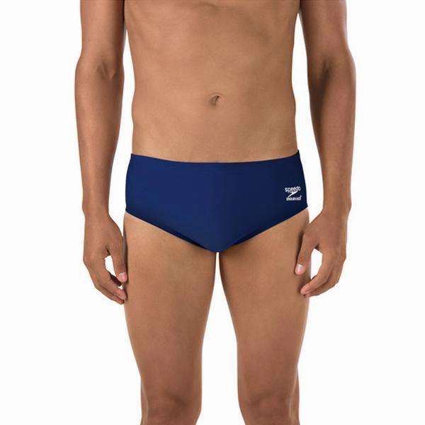 Men's Navy Endurance Brief Summer Retreat Breathable fabric