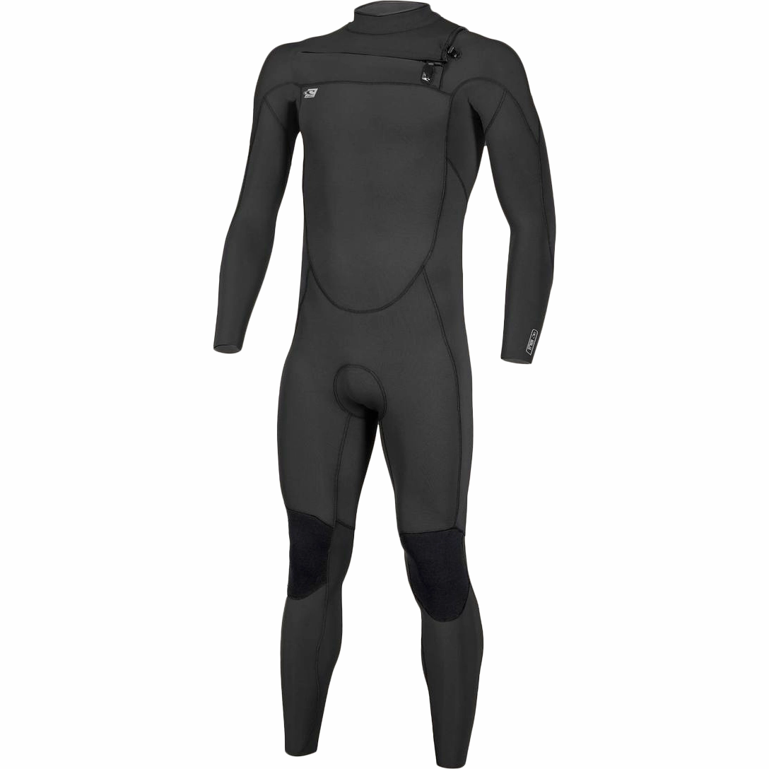 Stretchable Neckline Design Microfiber Lining Men's Ninja 4/3mm Chest Zip Full