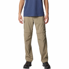 Stretch Panels StaticDissipativeFabric Men's Silver Ridge Utility Convertible Pant - Short