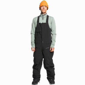 Soft and Cozy Ultra Soft Texture Men's Utility Bib Snow Pants