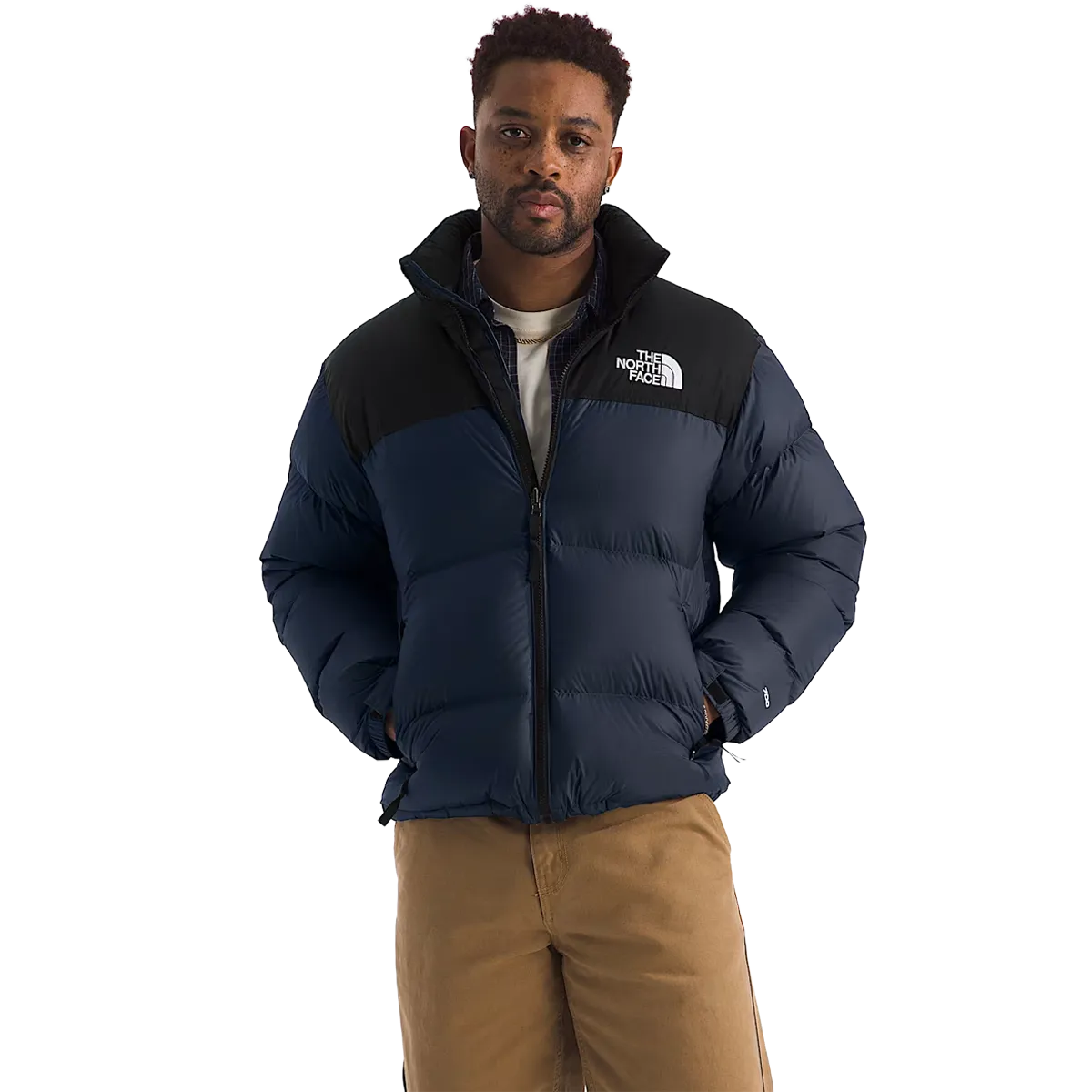 Men's 1996 Retro Nuptse Jacket Bonded Zippers Relationship