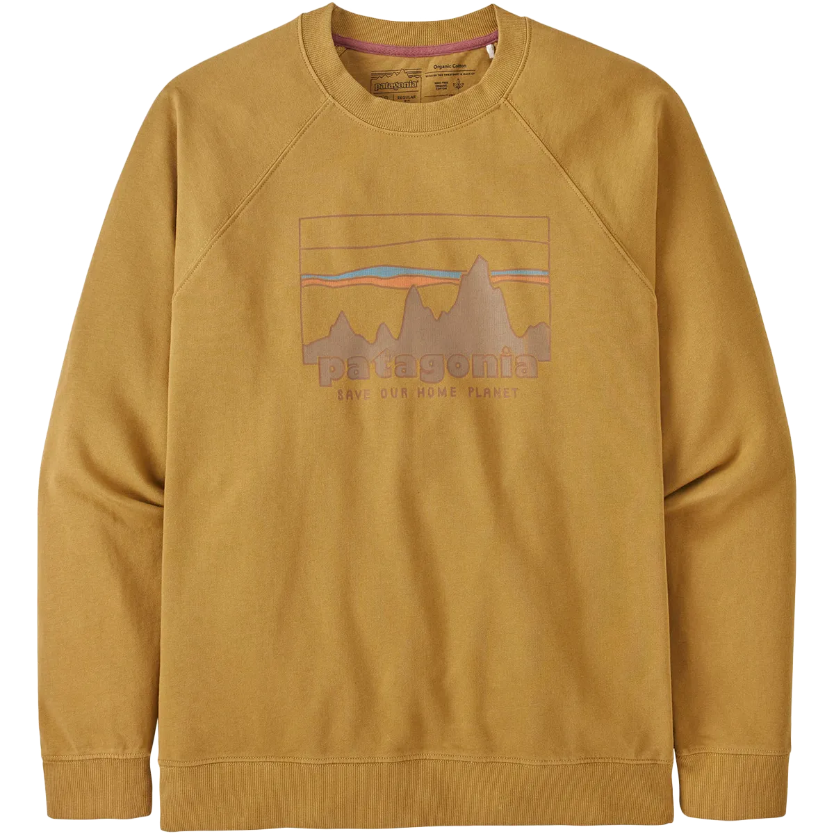 Men's 73 Skyline Organic Cotton Crew Sweater Outdoor Essential Functional Layer