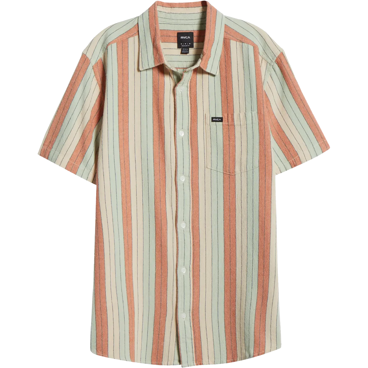 Fit For All Fashionable Men's Alvarado Stripe Short Sleeve