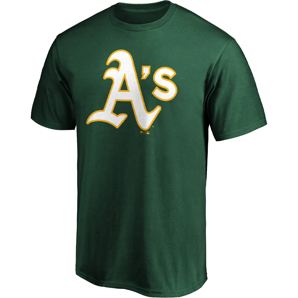 Men's A's Official Logo Short Sleeve Casual Elegance
