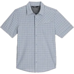 Elderly Comfort Ultra Soft Texture Men's Astroman Short Sleeve Sun Shirt