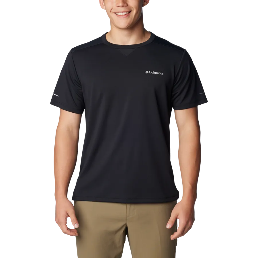 Wrinkle Resistant Animal print wildness Men's Black Mesa Shortsleeve Crew