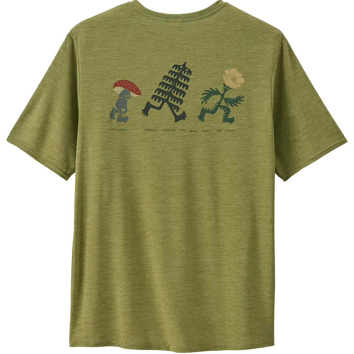 Low Impact Dye Men's Capilene Cool Daily Graphic Shirt - Lands