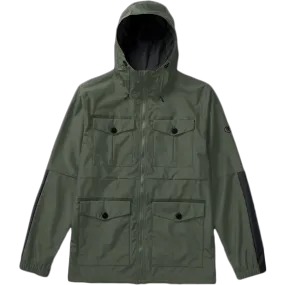 Men's Cascade Rain Shell Handmade Ribbed Cuffs