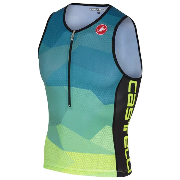 Slim Fit Cut Thermoregulating Fabric Men's Core 2 Tri Top
