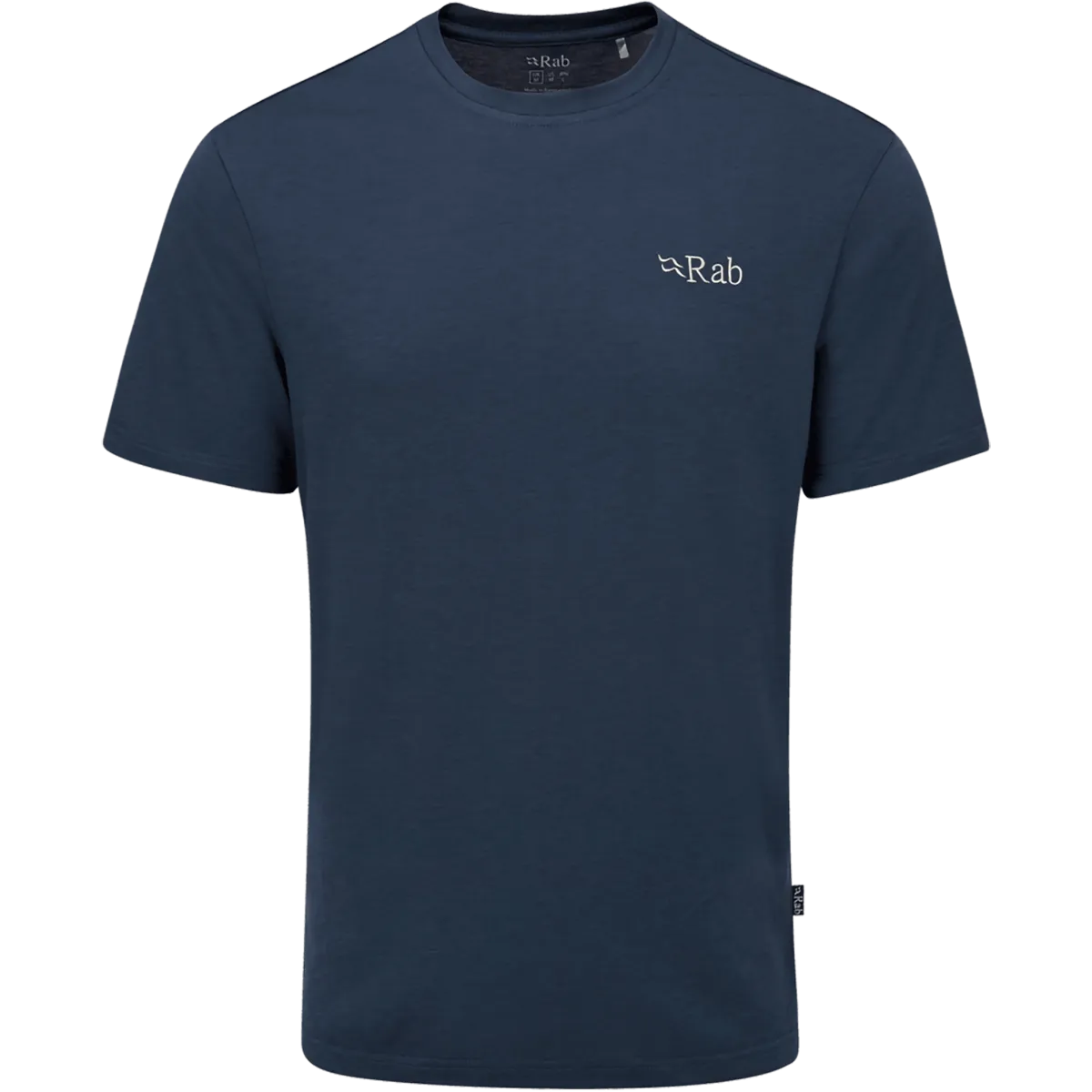 Customizable Sporty Flex Men's Crimp Logo Tee