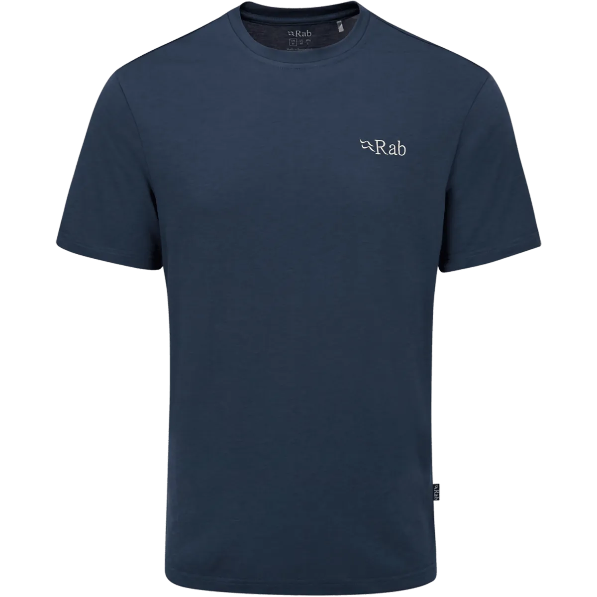 Slim Design Snag Resistant Surface Men's Crimp Logo Tee