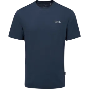 Slim Design Snag Resistant Surface Men's Crimp Logo Tee