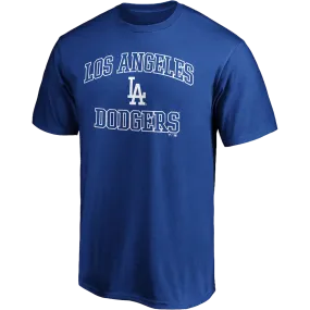 Men's Dodgers Cotton Heart and Soul Short Sleeve EthicalProduction Timeless Fit