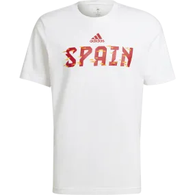 Men's FIFA World Cup 2022 Spain Tee Soft Touch Fabric Athletic Wear