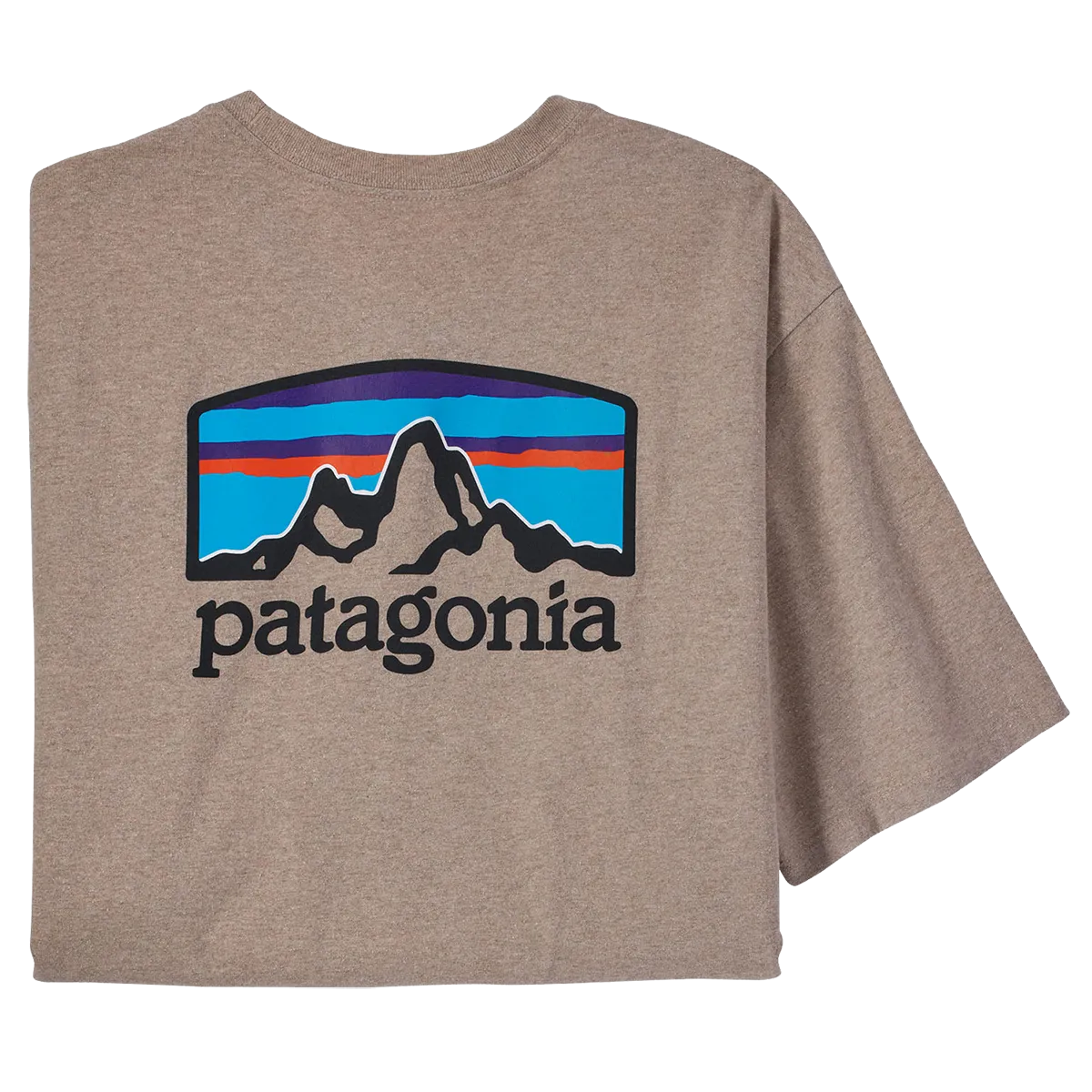 Men's Fitz Roy Horizons Responsibili-Tee Anti microbial coating Trendy Vibes