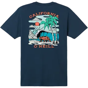 Men's Free Roamer Tee Floral Print Anti Static Treatment