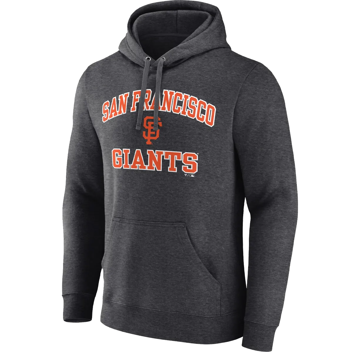 All-Weather Wear Relaxed Outfit Men's Giants Fleece Heart and Soul Hoodie