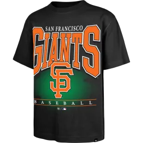 Men's Giants Hot Corner Foundation Tee Durable Color Retention Weekend Essential