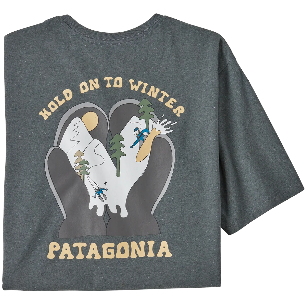 Cozy Feeling Men's Hold On To Winter Responsibili-Tee