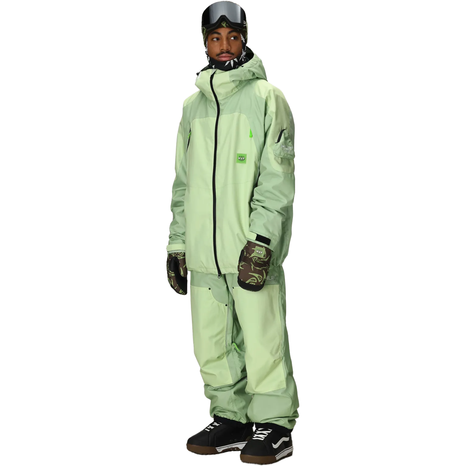 Water Repel Smooth Gliding Liners Men's Huf Double H Jacket