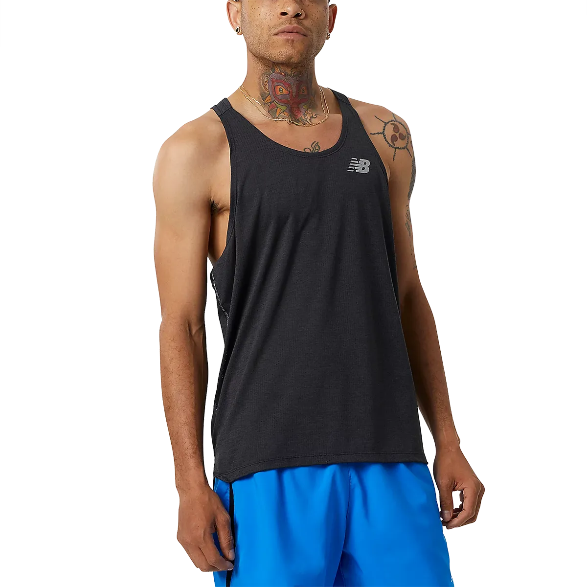UV Protective Fabric Adaptable Men's Impact Run Singlet