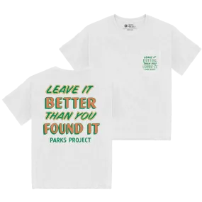 Yoga flexibility Men's Leave it Better Trail Crew Pocket Tee