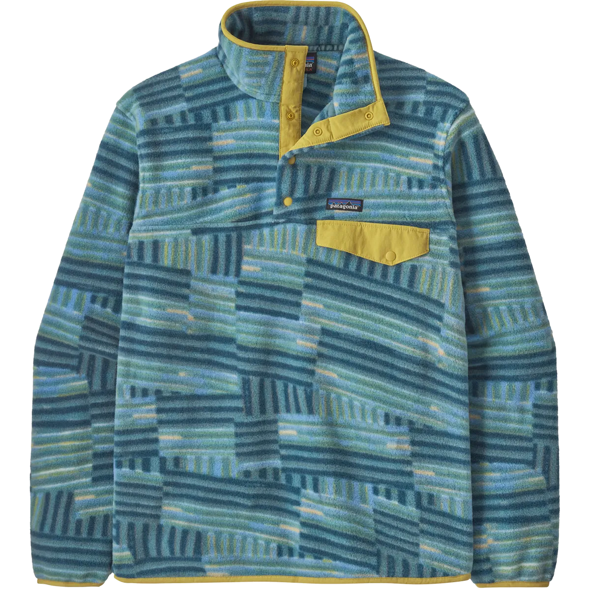 Breathable mesh Withstand Men's Lightweight Synchilla Snap-T Fleece Pullover