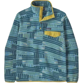 Men's Lightweight Synchilla Snap-T Fleece Pullover Eco Friendly Material Cozy Touch