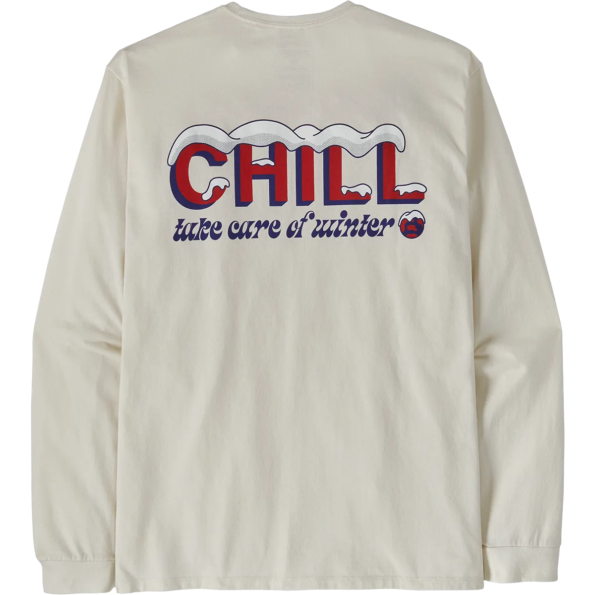 Sleek And Stylish Men's Long Sleeve Chill Responsibili-Tee