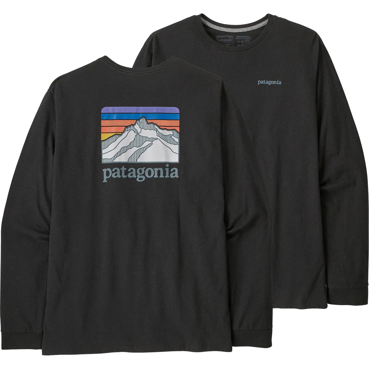 Men's Long-Sleeved Line Logo Ridge Responsibili-Tee Seasonal Staple