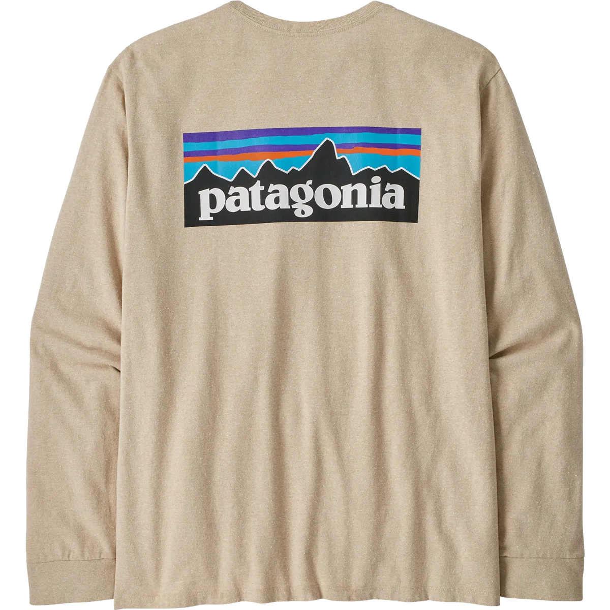 SoftenedNeckline Men's Long-Sleeved P-6 Logo Responsibili-Tee