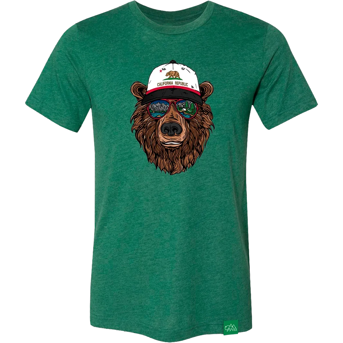 Men's Miami Vice CA Bear Tee Anti Perspiration Lining Soft Feel
