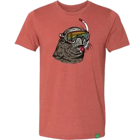 Men's Miami Vice SF Sea Lion Tee Embroidered Details