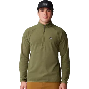 Men's Microchill 1/4 Zip Pullover mountain scene visibility