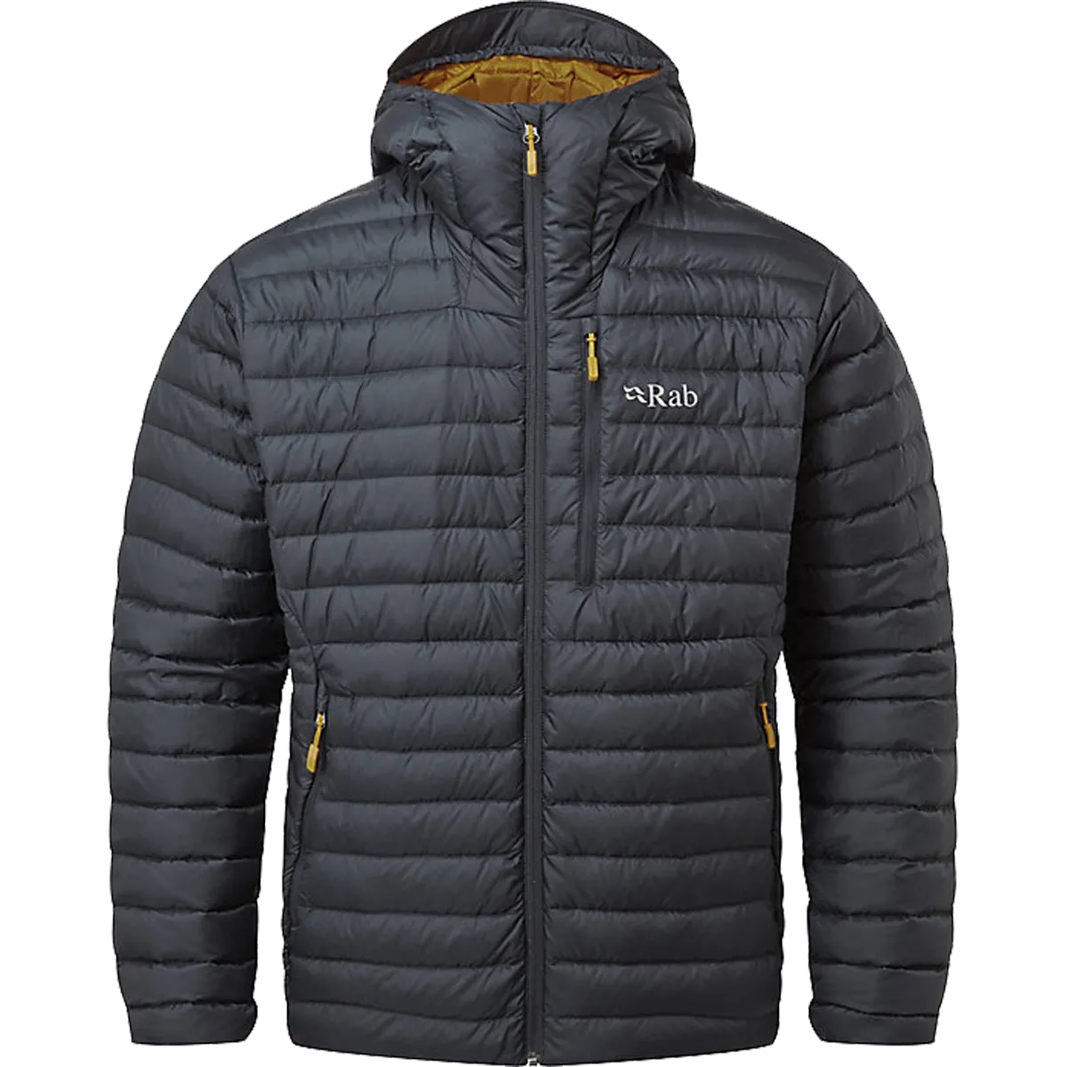 Relaxed Look Zip-up Men's Microlight Alpine Jacket