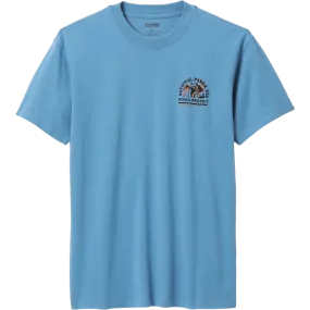 Men's National Parks USA Grizzly Tee Breathable Mesh Panels Comfortable Touch