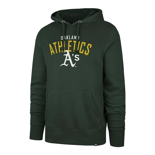 Casual Vibe durability test Men's Oakland Athletics Outrush Headline Hoody