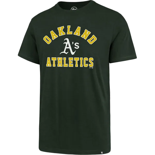 Active Look Layering Fashion Men's Oakland Athletics Varsity Tee