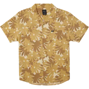 Men's Pop Floral Short Sleeve Shirt School spirit