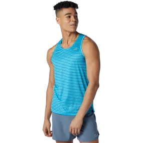 Men's Printed Impact Run Singlet Outdoor Leisure Look
