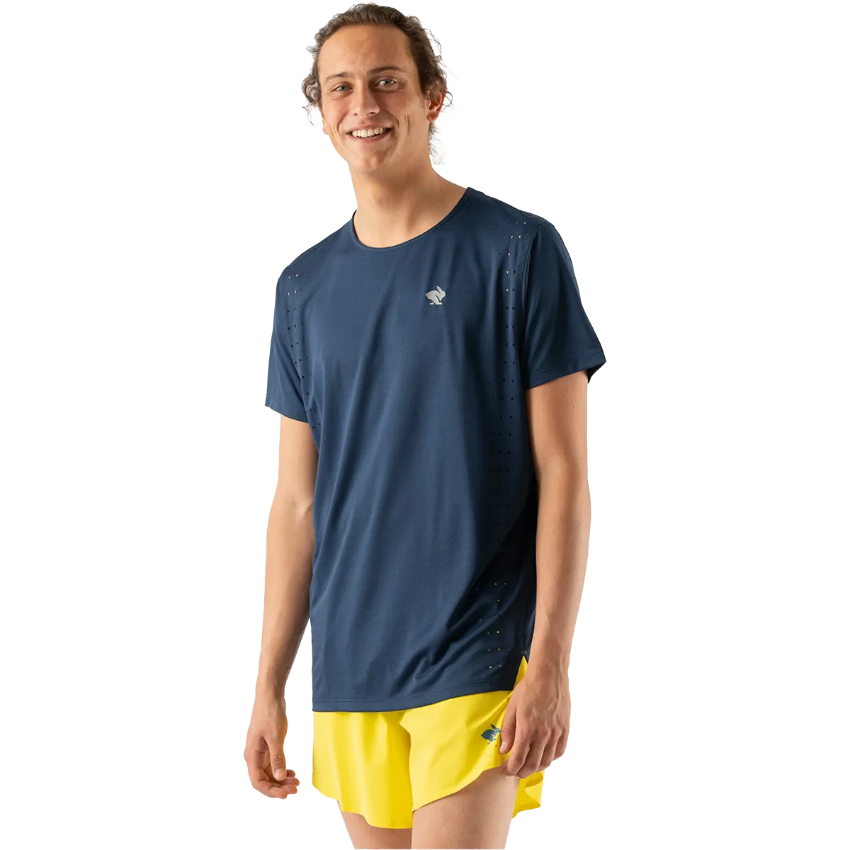 Men's Race Pace Tee Wicking Interlock Knit Light Style Trend