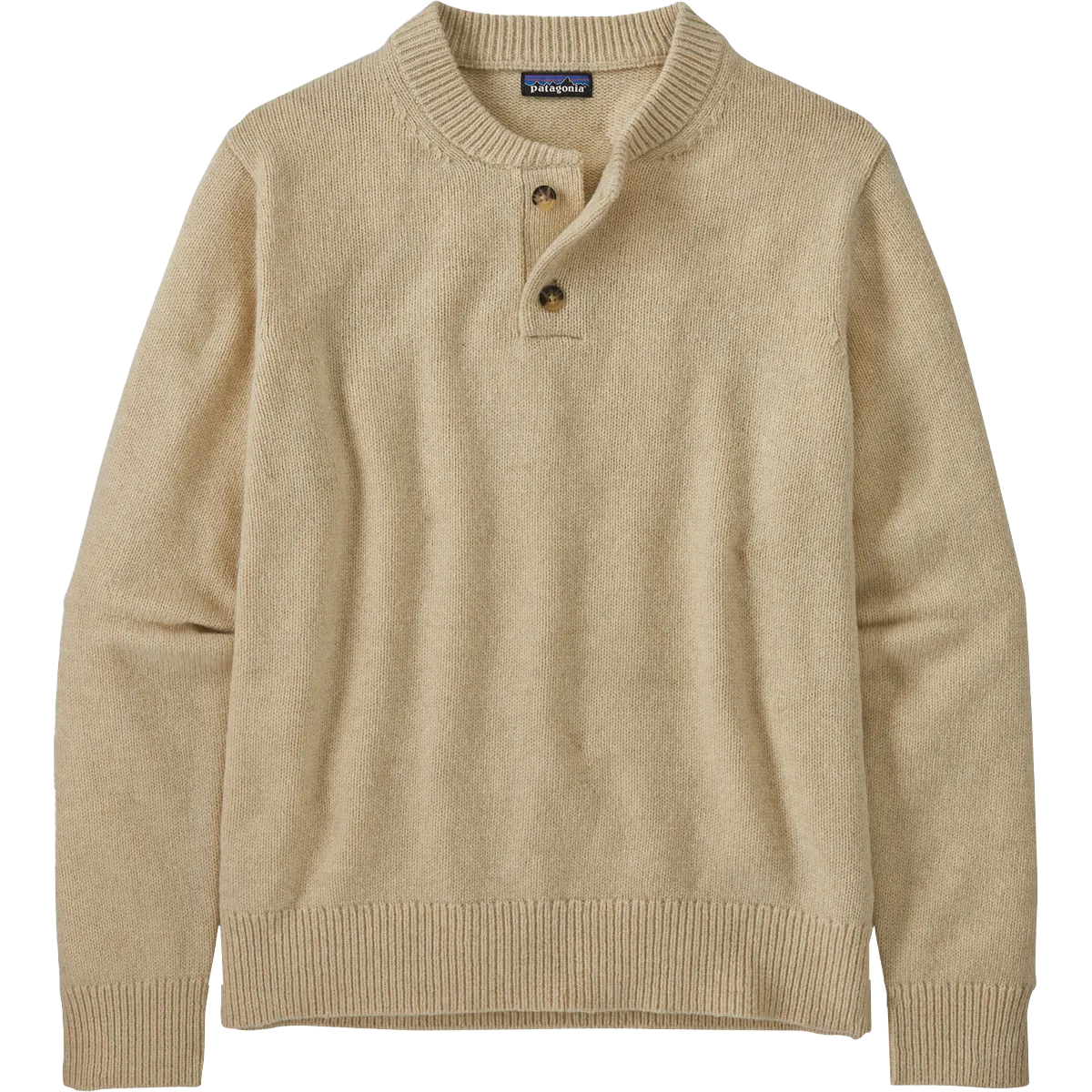 product anti odor freshness Men's Recycled Wool-Blend Buttoned Sweater