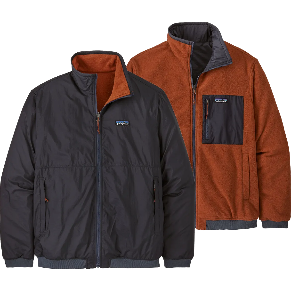 Men's Reversible Shelled Microdini Jacket Airtight Storage Compartment Negotiate