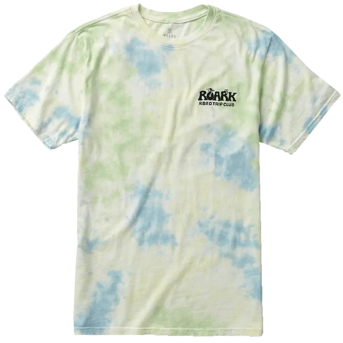 Light and Breezy Long Lasting Color Men's Road Trip Club Tie Dye Short Sleeve
