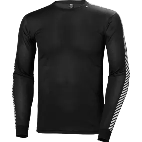 Men's Stripe Crew Non Binding Cuffs Non Restrictive Fit