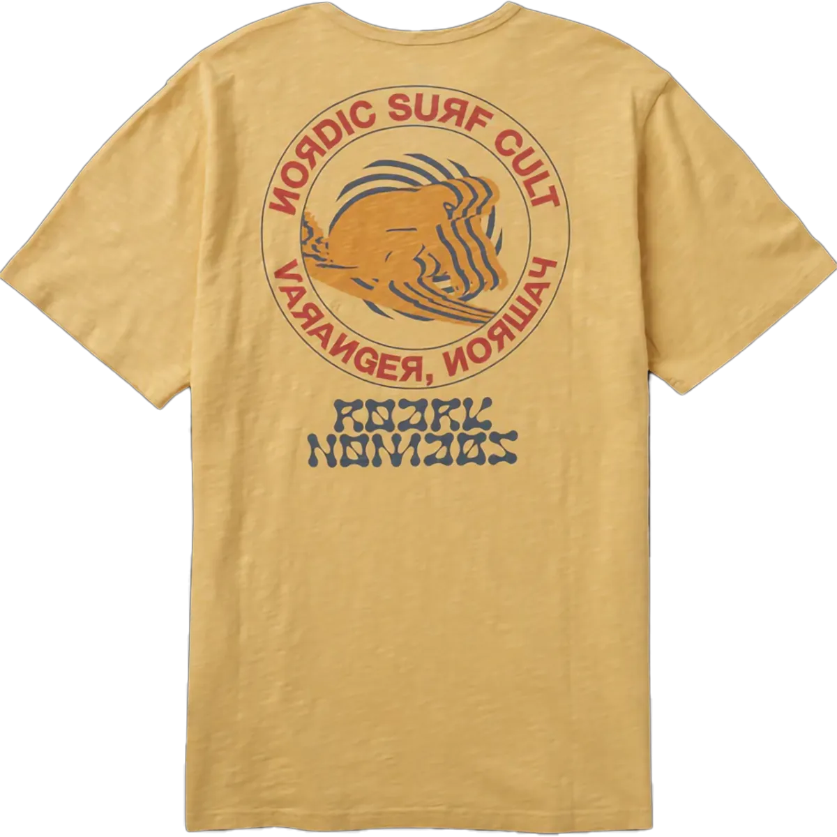 Sleek Performance Holiday Style Men's Surf Cult Organic Premium Tee