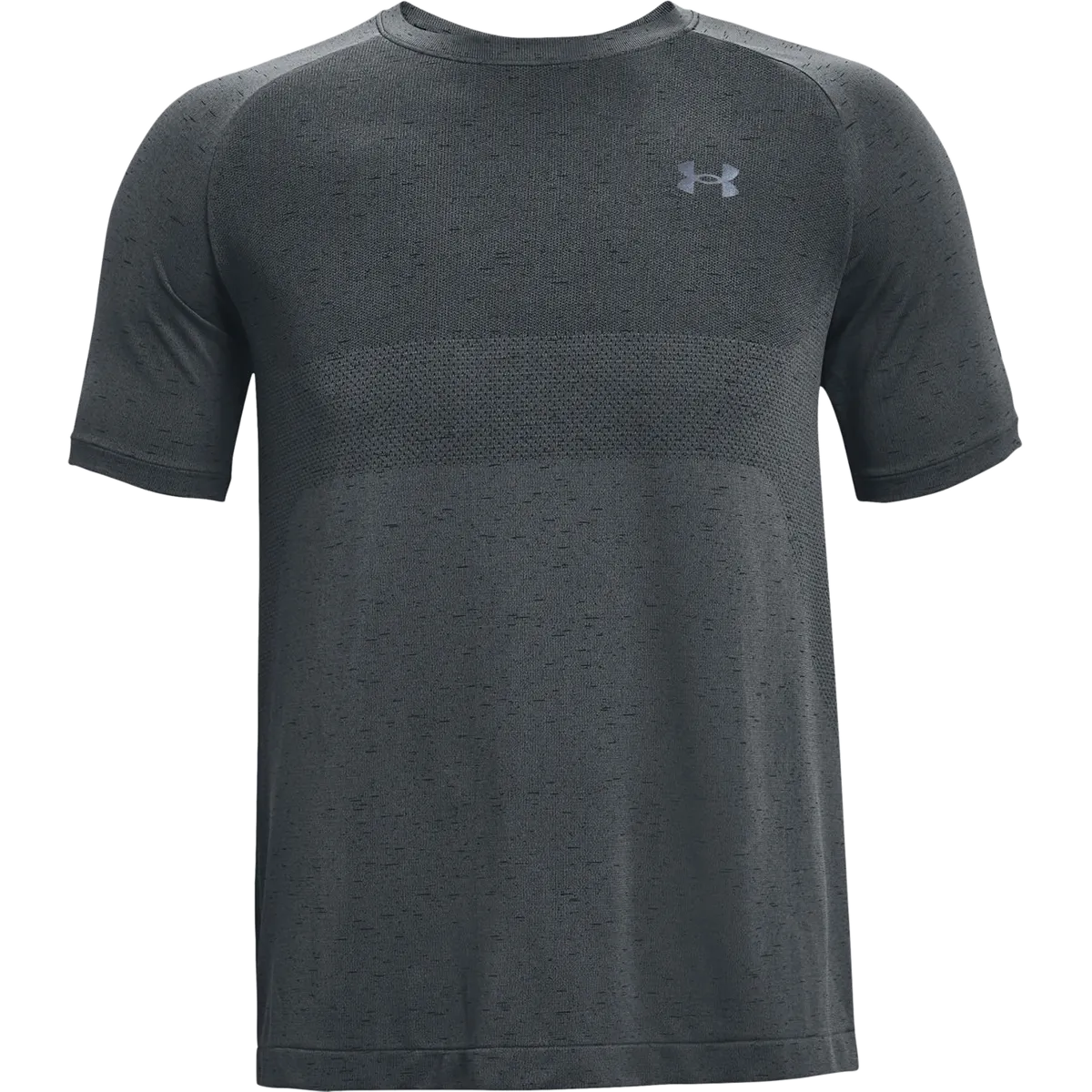 Men's UA Vanish Seamless Run Short Sleeve Garment Washed Texture
